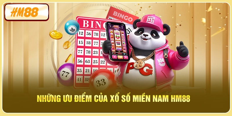 Những ưu điểm của xổ số miền Nam HM8